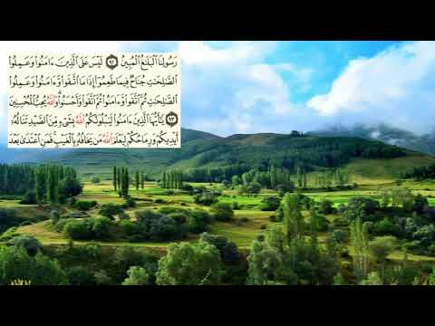 صفحة 123 Page سعد الغامدي سورةالمائدة Al Maidaa