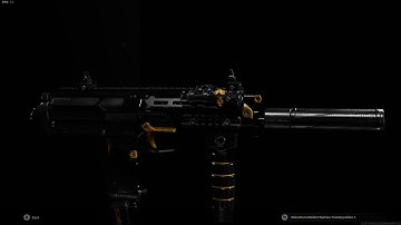 Call of Duty: Modern Warfare Warzone secret weapon cinematic showcase (MP7 Mud Drauber blueprint).