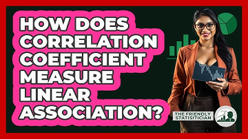 How Does Correlation Coefficient Measure Linear Association?