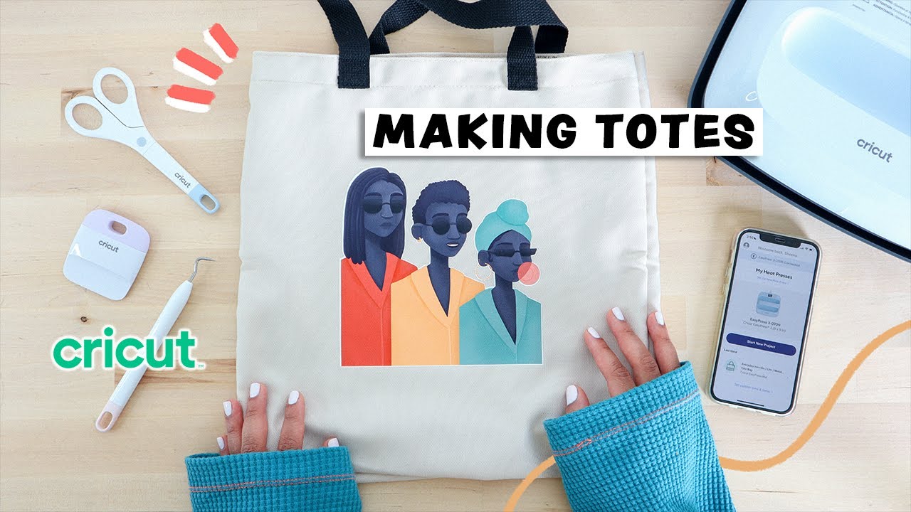 How to make custom tote bags with Cricut – Cricut