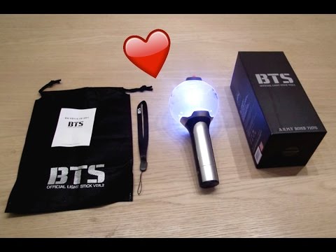 UNBOXING BTS A.R.M.Y BOMB VER 2 - YouTube