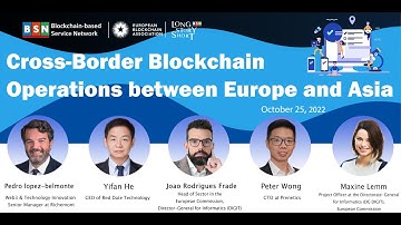 BSN LSS Ep.29 Cross Border Blockchain Operations between Europe and Asia