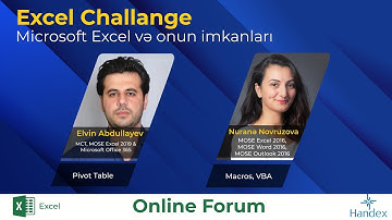 Excel Challange - Part III | Excel Pivot table, Сводные таблицы Excel, Use Excel VBA & Macros