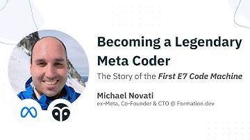 Becoming A Legendary Meta Coder: The Story of the First E7 Code Machine