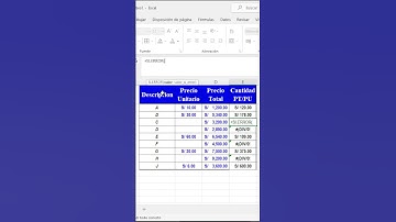 Solucionar El ERROR ¡DIV/0! en Excel