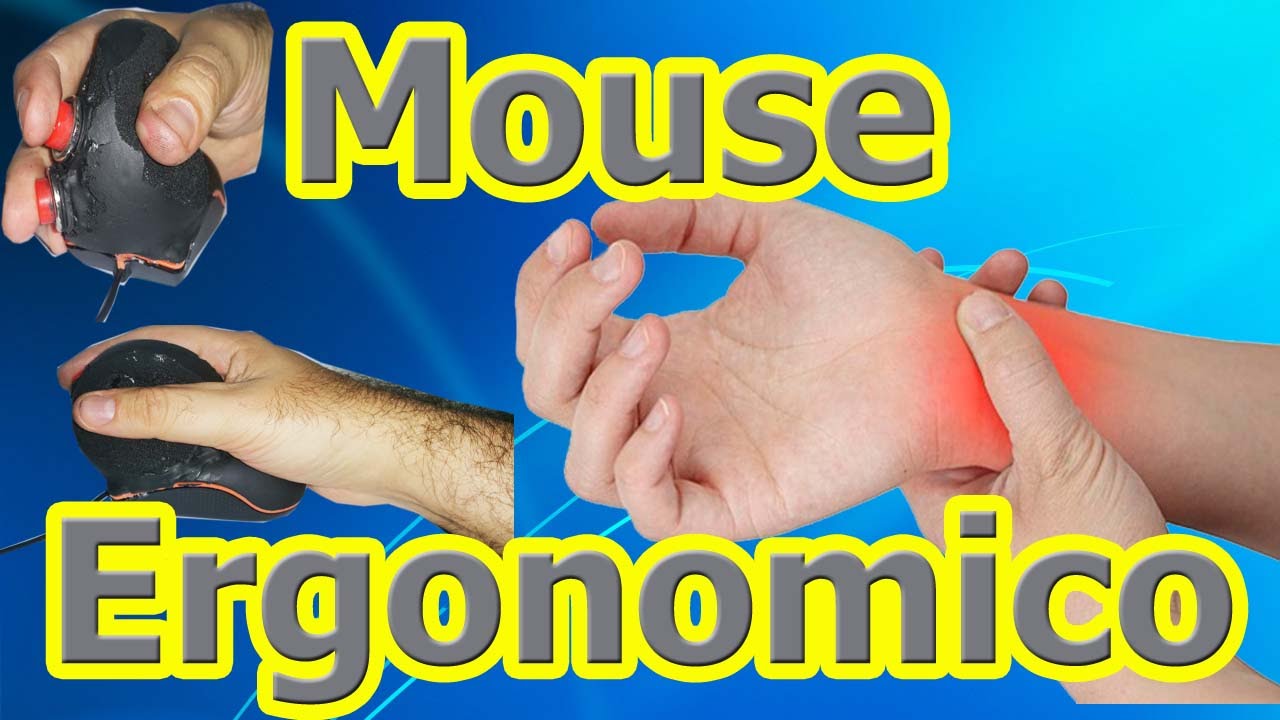 Mouse ergonómico casero para personas con artritis o evitar túnel