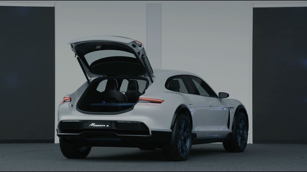 The design of the Mission E Cross Turismo: unmistakable