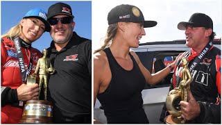 Tony Stewart's NHRA Coach is His Wife Leah Pruett