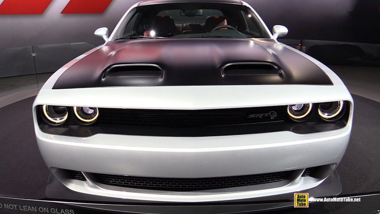 2019 Dodge Challenger Hellcat Exterior And Interior Walkaround 2018 La Auto Show