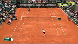 Serena Williams vs Teliana Pereira | 2016 RG R2 | Highlights