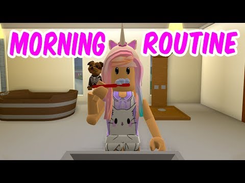 Roblox My Morning Routine In Bloxburg Youtube