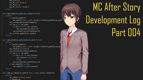 MCAS (MC After Story) devlog 004
