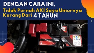 Mengganti Aki mobil Toyota Avanza (35 ke 45 Ampere)  | How to replace your Avanza Accu Battery