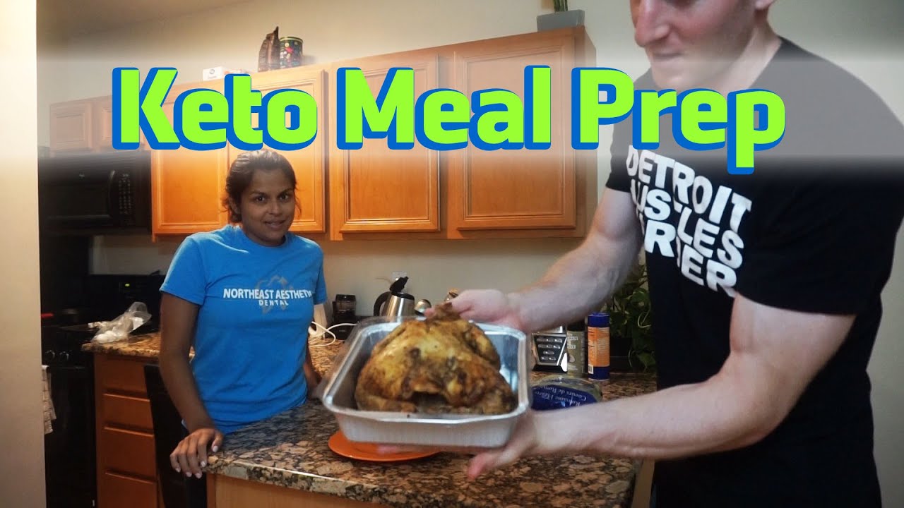 Keto Meal Prep For the Week - Super Simple 3 Ingredient Prep! - YouTube