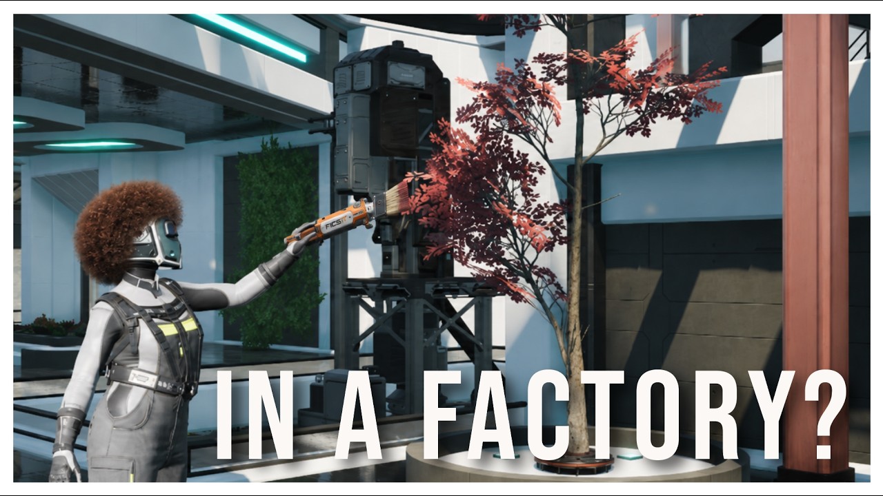Can I make Factories Beautiful in Satisfactory