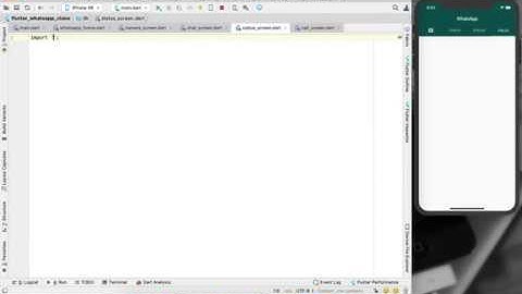 [Flutter] Whatsapp Clone Part 3