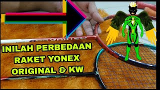 INILAH PERBEDAAN YONEX ASTROX 88D ORIGINAL & KW, TELITI SEBELUM MEMBELI !!! #yonex #kw #ori #japan