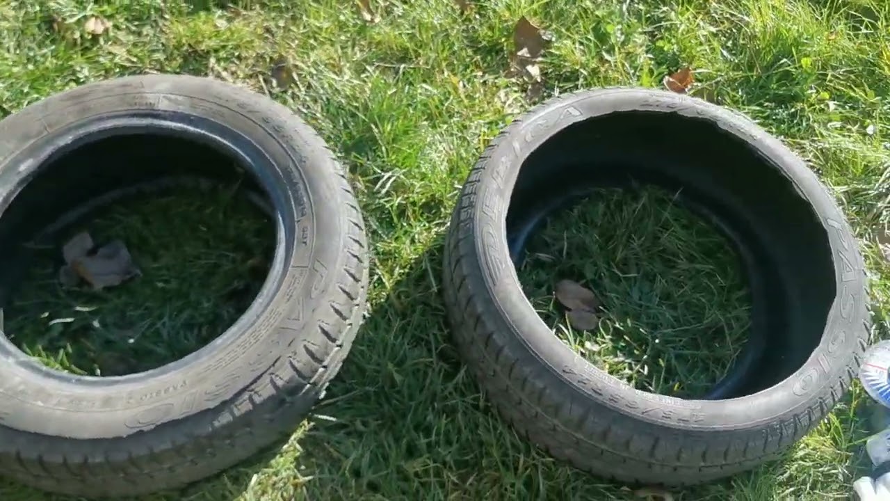 За какво и как да използваме стари автомобилни гуми