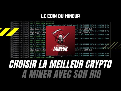 Quelle crypto miner et sur quelle pool de minage ?