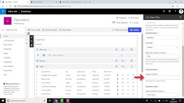 SharePoint List View Plus App (SPFx) - Connecting to Datasource