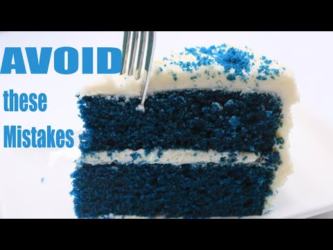 HOW TO MAKE The Perfect BLUE VELVET CAKE Like A PRO