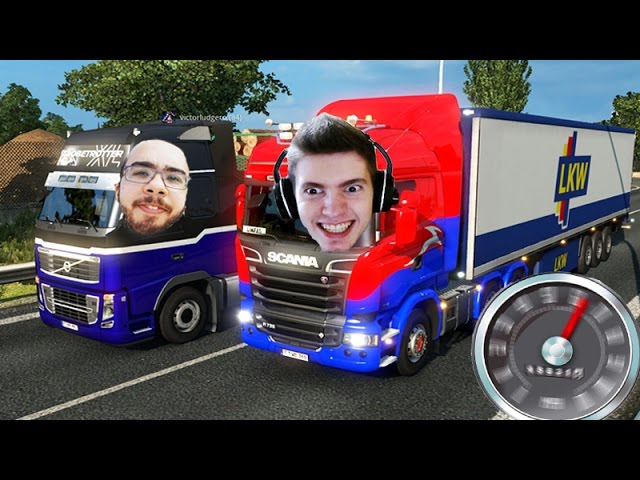 Caminhão De Verdura Arqueado - Euro Truck Simulator 2 + Logitech G27 