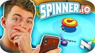 NEW FREE BEYBLADE GAME?? || Funny Spinner.IO GAMEPLAY! screenshot 5