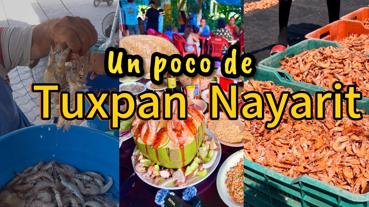 Tuxpan un Rincón mágico de Nayarit mucho camarón seco, gente  trabajadora y un famoso Botanero 