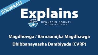 Details HCAO Explains: Barnaamijka Magdhawga Dhibanayaasha Fal Dambiyeedka (Restitution CVRP) News