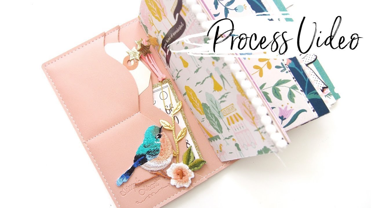 DIY Traveler's Notebook Inserts Zinnydori Process Video YouTube
