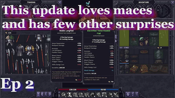 StoneShard 0.9.2 - Lets Play Ep 2 - New character - 2 handed mace build - Max tier Brynn shops visit
