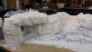 How to make realistic wargaming cliffs & outcrops (Pt2  fixing the rockfaces)