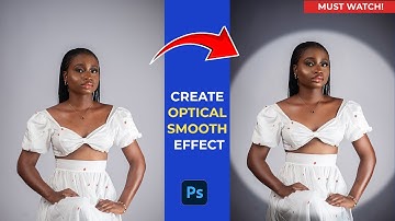 How To Create A Optical Smooth / Studio Spot Light Effect In Photoshop Like A Pro