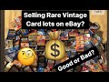 Is selling baseball cards on eBay worth it? - eBay side hustle