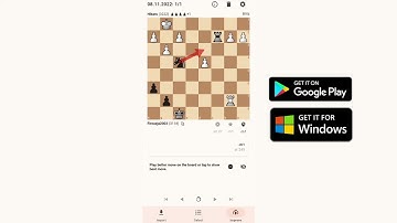 Chess Blunder Trainer App - Replay blunders from your own chess games as puzzles