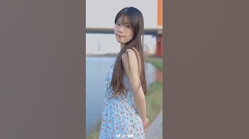beautiful girl walking
