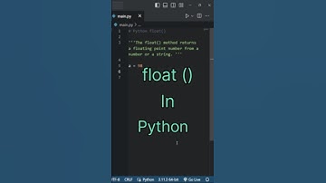 float conversion in python #python #coding #programming