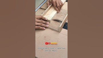 Do it yourself ‼️ Homemade Cordless Table Saw 895 DC Motor #creative  #diy