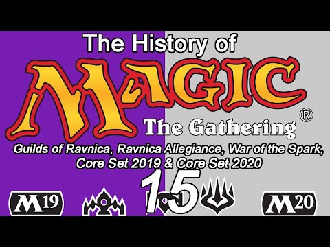 History of Magic the Gathering via a Card From Every Set 15: Guilds of Ravnica "Block" & M 2019/20