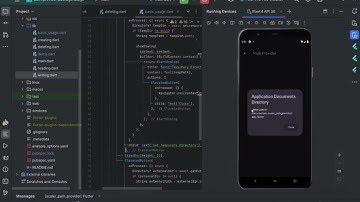 How to use a path_provider flutter package in your mobile application