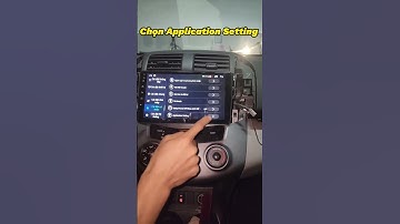 Cách cài Đặt Ứng Dụng Chạy Tự Động Khi Mở Chìa Khóa Trên Màn Hình Android Ô Tô. Hiếu Ô Tô #shorts