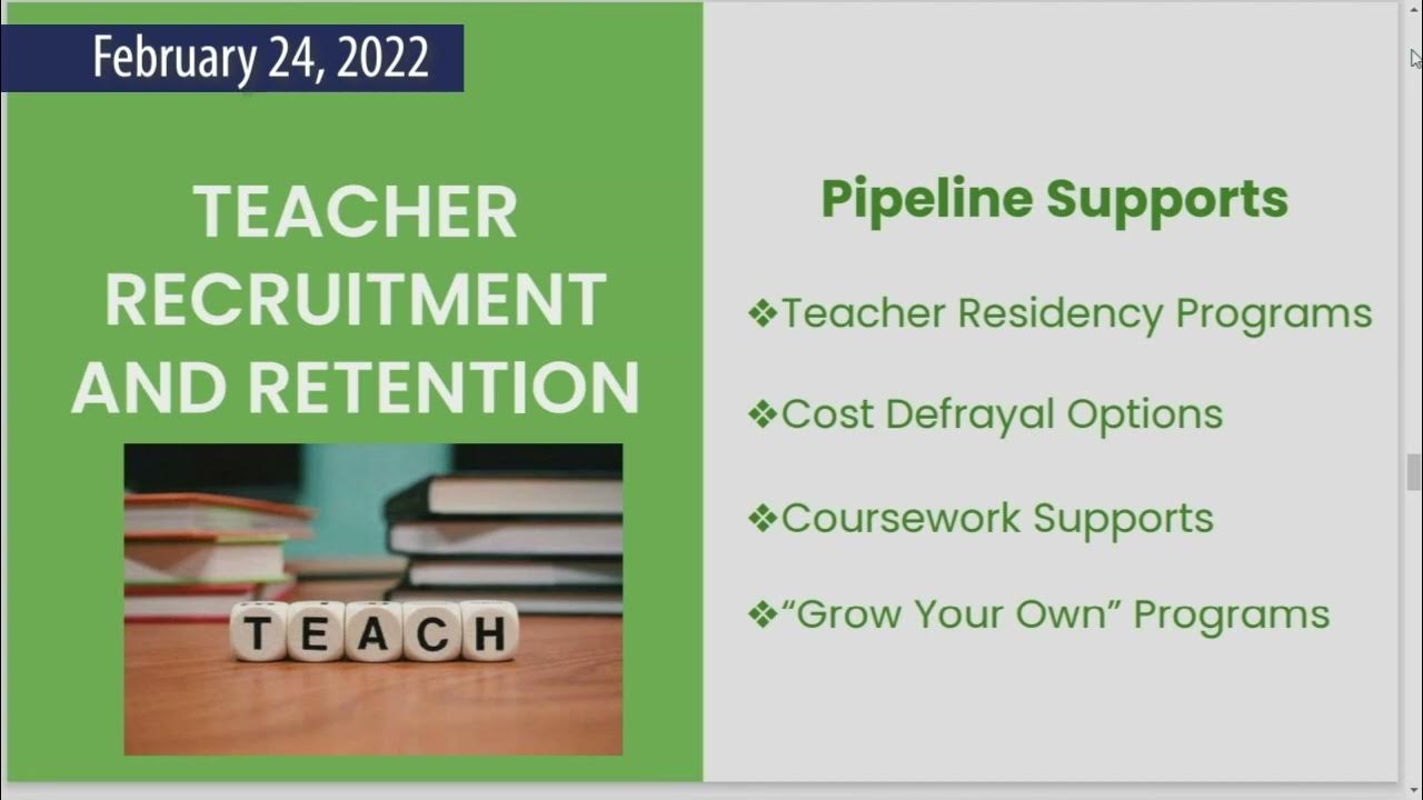HCPS Staff Presentation Recruitment and Retention Update February