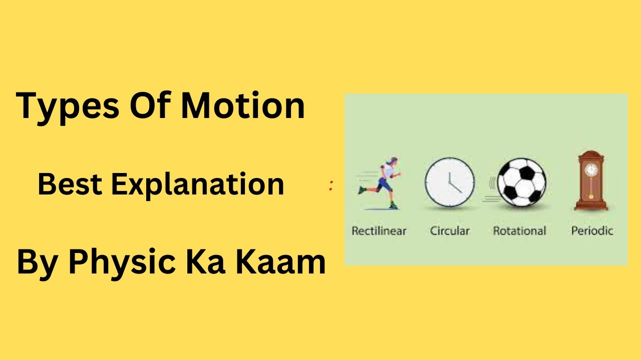Motion Ka Example Tutorial Of Types Of Motion Best Explanation | Physics Ka Kaam - YouTube