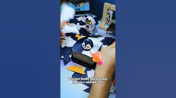 Tear This calendar memo pad sheet by sheet，then you will get a 3d model hidden in it for surprise