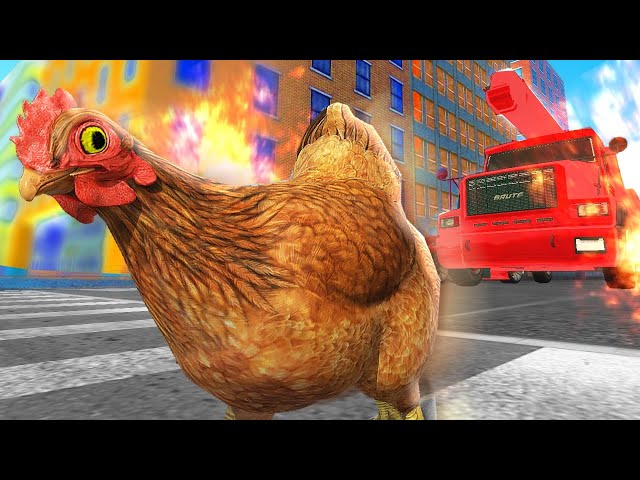 Ajude, como nos velhos tempos, uma galinha a atravessar a rua em Crossy  Road - Arkade