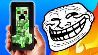 ILYEN A TELEFONOS MINECRAFT?! A SZÍVATÁS HATÁRTALAN!