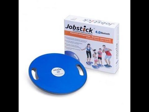 Фитнес тренажер балансировочный диск Jobstick Game с Bluetooth для М.О ...