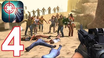 Zombie Hunter D-Day 2 Gameplay Walkthrough Part 4 - Chapter 3 (Android, iOS)