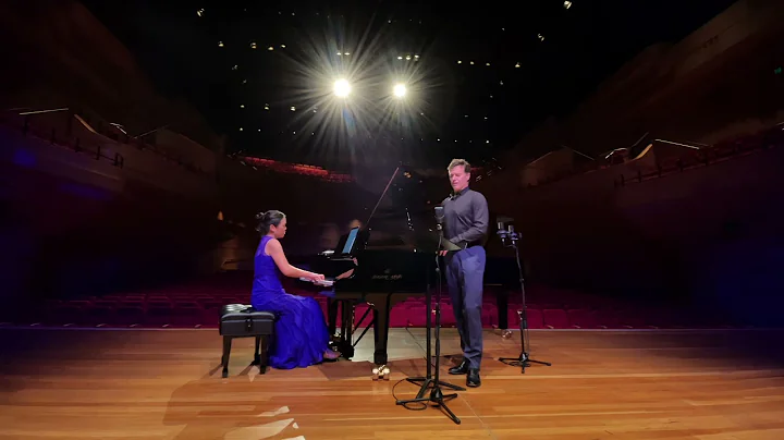 Andrew Goodwin and Andrea Lam perform Morgen by St...
