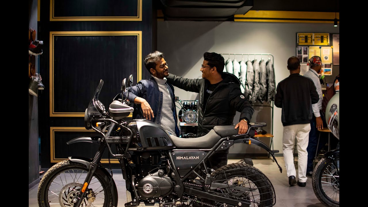 TAKING DELIVERY | ROYAL ENFIELD HIMALAYAN | GRANITE BLACK | BS6 2022